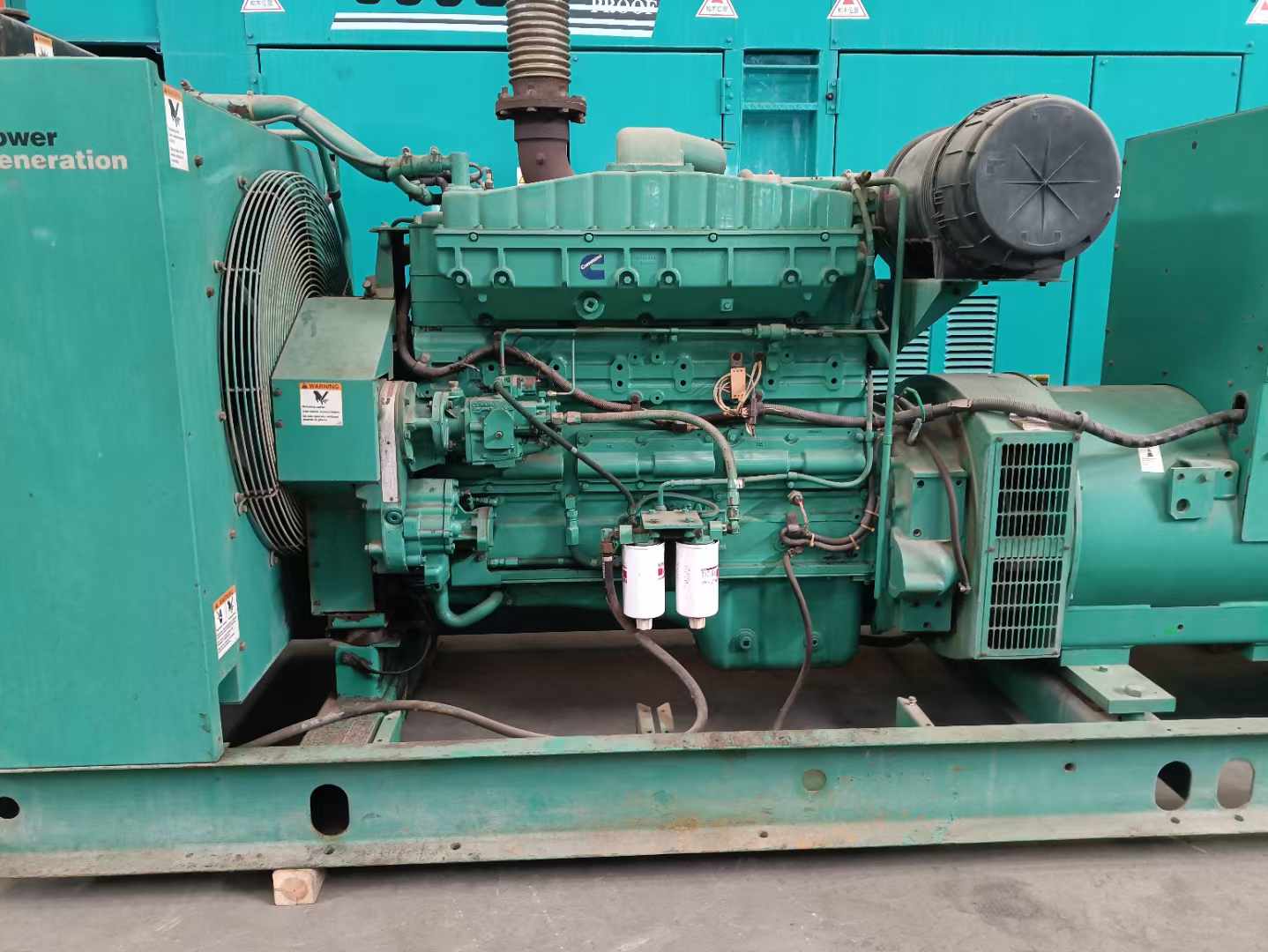 京口过载会对 600kW 柴油发电机组造成哪些损害?